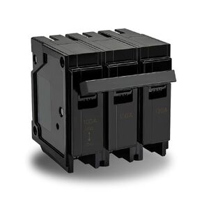 Q3100 3-Pole 100-Amp Circuit Breaker, 100 AMP Breaker Fit for PL and ES Series Load Centers, 120/240V, Plug-in
