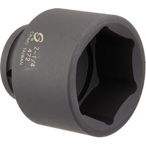 SUNEX TOOLS 472 3/4" Drive Standard 6 Point Impact Socket 2-1/4"
