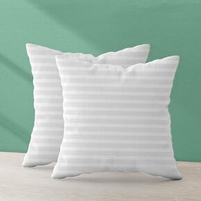 Trendy Home 12x18 Throw Pillow Insert (Pack of 2, White), Bed and Couch Pillows Stuffer Hypoallergenic, Lumbar Support Decorative Home Outdoor Pillow Filler (Non Woven, 2 Pack)