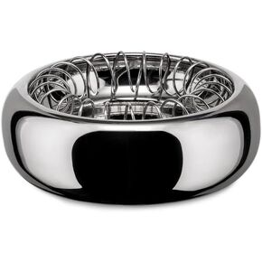Alessi Aleesi 7690/12 Stainless Steel Ash Tray, 12cm, Silver