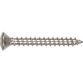 491215 Oval Head Phillips Sheet Metal Screw, 12 x 2-Inch , 3-Pack