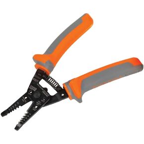 Klein Tools 11055RINS 1000V Insulated Klein Kurve Wire Stripper/Cutter, Made in USA, Cuts and Strips 10-18 Solid and 12-20 Stranded AWG Wire