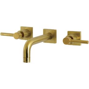 Kingston Brass KS6127DL Concord Bathroom Faucet, Brushed Brass