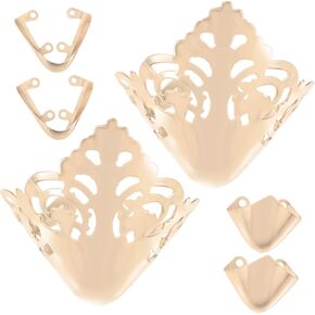 2 Pairs High Heel Toe Protection Toe Metal Protectors Heel Tips for High Heel Shoes Toe Guards for Feet Repair Kit Heel Metal Trim Metallic Boots Tip