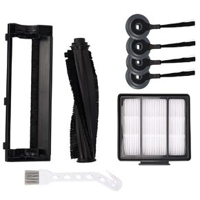 Main Brush HEPA Filter Brush Guard Side Brush Cleaning Tools Compatible with Shark ION Robot R85 RV850 RV850BRN RV850WV S87 RV851WV RV700_N RV720_N RV750_N Vacuum Cleaner Parts