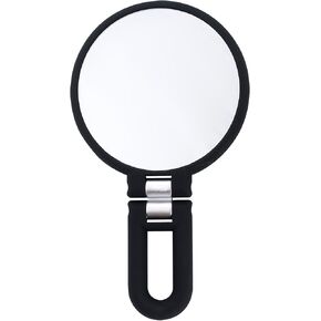Danielle Hand Held 15x Mirror, Black