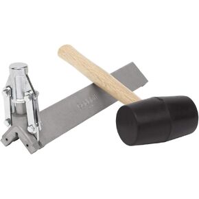Goldblatt G15813 Corner Clincher and Mallet,Black