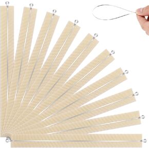 10pcs Impulse Sealer Replacement Parts, 12 Inch Teflon Cloth Strips Square Element Grip Heat Seal Strips Impulse Sealer Repair Kit Heating Element for Hand Heat Sealers