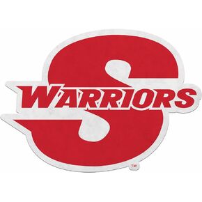 Rico Industries NCAA Cal State-Stanislaus Warriors Primary Shape Cut Pennant - Home and Living Room Décor - Soft Felt EZ to Hang