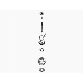 KOHLER GENUINE PART 1237538 CANISTER VALVE ASSEMBLY, SERVICE KIT (SO)