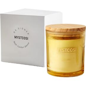 شموع معطرة للمنزل، شموع برطمان للعلاج العطري، رائحة خالية من الدخان تدوم طويلاً، شموع معطرة هدية للأصدقاء