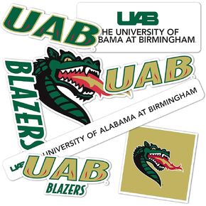 Desert Cactus University of Alabama at Birmingham Stickers Blazers Vinyl Decals Laptop Water Bottle Car Scrapbook13.39x10.98 T2 (Type 2)