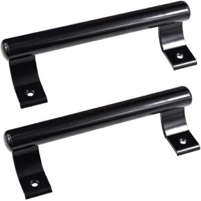 KAFENDA 2-piece 8" aluminium sliding door handle, modern metal handle for balcony glass doors, bathroom sliding doors, barn doors, warehouse doors, etc.
