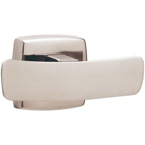Bobrick 76727 Stainless Steel Surface Mounted Double Robe Hook, Satin Finish, 3-15/16" Width