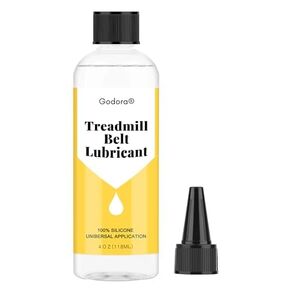 Premium 100% Silicone Treadmill Lubricant/Treadmill Lube, 4 Ounces Silicone Oil for Treadmill Belt Lubrication, Easy to Apply Treadmill Belt Lubricant Oil, Suitable for for Most Treadmill Brands