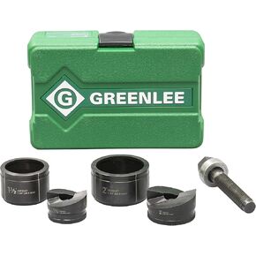 Greenlee Slug-Buster 1-1/2" - 2" Manual Knockout Set