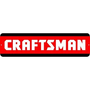 WZVZGZ Craftsman Tin Metal Sign Vintage Sign Metal Plaque Bar Pub Poster Wall Decoration Antique Metal Aluminum Sign 16" X 4"