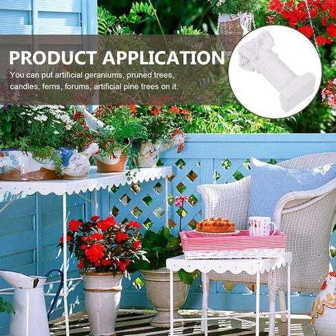 5 قطع بيضاء صغيرة من الراتنج أعمدة رومانية عمود يوناني تمثال قاعدة وصمة العار الديكور الراتنج الفني زخرفة المشهد المشهد الدعائم لحفل زفاف عيد الميلاد المشهد الصغير حوض السمك in Kuwait