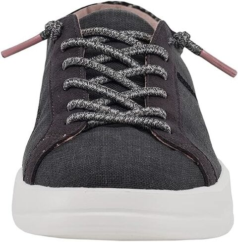 Hey Dude Karina Boho Crochet White Size W5 | Women's Shoes | Women's Slip On Sneakers | Comfortable & Light-Weight in Saudi Arabia