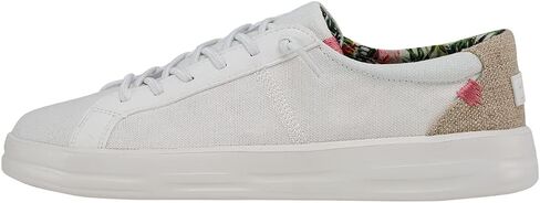 Hey Dude Karina Boho Crochet White Size W5 | Women's Shoes | Women's Slip On Sneakers | Comfortable & Light-Weight in Kuwait