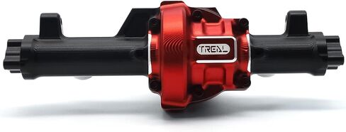 TREAL Aluminum 7075 Rear Axle Housing CNC Billet Machined Upgrades for Redcat GEN9 and Ascent Crawler(Black) in Saudi Arabia