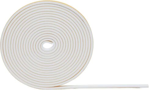 شريط تجريد الطقس ذاتي اللصق باللون الأبيض، بسمك 1/4 × 1/8 بوصة (50 قدمًا، 3 لفات) in Kuwait