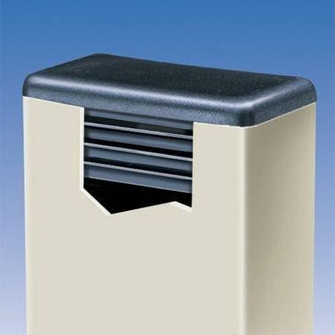 (Pack of 4) 4" x 2" Rectangular Cap Plugs | for 10-14 Ga Steel Tube/Rod (3.73"-3.83" L - 1.73"-1.83" W ID) Fencing Post, Furniture Sliding Guides | Fitness Equipment Finishing Inserts Plug | by SB in Kuwait