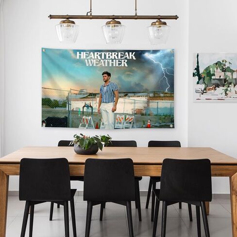 Generic Soft Rock Pop Ballad Niall Music Tapestries 3×5FT Bedroom Studio Bar Wall Musical Club in Saudi Arabia