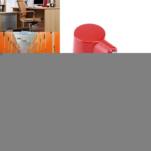 4 Dial Number Combination Padlock, Home Cabinet Travel Box Gym Locker Security Code Lock(Red) in Saudi Arabia