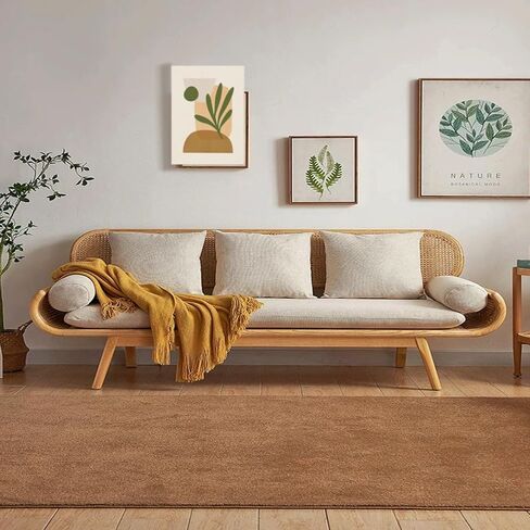 إطار عائم من القماش مكون من قطعتين من Oungy مقاس 12 × 16 بوصة إطار عائم للوحة قماشية للفنانين من القماش لوحة زيتية لتزيين إطار اللوحة الفنية الجدارية، بني داكن in Kuwait