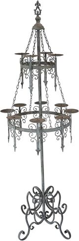 Design Toscano Malbark Castle Gothic Floor Candelabra 63 Inch in Saudi Arabia