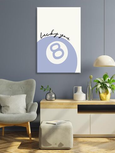 كرات البلياردو الرجعية 8 الكرة زوجين الفن طباعة الوردي والأسود العصرية ملصق Preppy طباعة قماش Y2K غرفة ديكور كلية النوم جدار الفن الجمالي البلياردو قاعة بار عربة ديكور 12x16 بوصة غير المؤطرة in Saudi Arabia