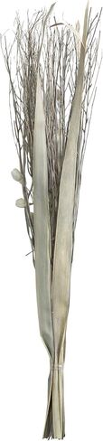 Deco 79 Dried Plant Branch Handmade Tall Floral Bouquet Natural Foliage with Grass Stems, 10" x 7" x 40", Gray in Saudi Arabia