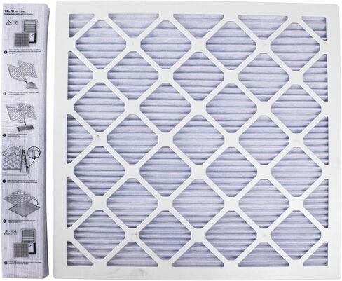 LGM 20x20x1 AC Furnace HVAC Filter Reusable Electrostatic Filters MERV 13 For Households With Pets, 12 Pack, (Precise Size 19.5" x 19.5" x 0.75") in Saudi Arabia