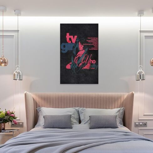 -Tv Girl- Album Cover Poster Canvas Wall Art Room Aesthetics HD Modern Decorative Painting For Teens Bedroom Liveroom Dorm Deco 12x18inch(30x45cm) in Saudi Arabia