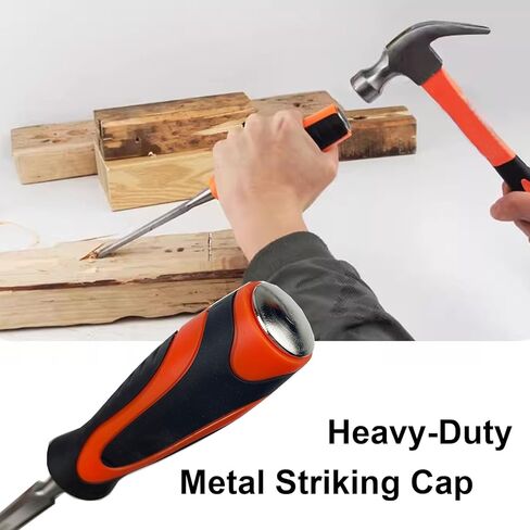 مجموعة إزميل الخشب TR TOOLROCK 10 قطع، 6 قطع إزميل خشبي فاخر مع دليل شحذ، معالج بالحرارة 60 Cr-V، حجر شحذ وأقلام نجار in Kuwait