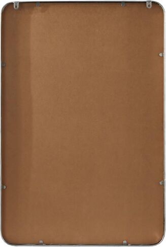 Deco 79 Metal Room Wall Mirror Entryway Mirror with Beaded Detailing, Wall Mounted Mirror 24" x 2" x 36", Gold in Saudi Arabia