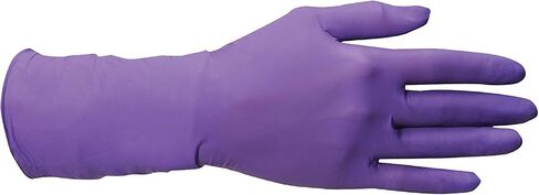 HALYARD PURPLE NITRILE-XTRA Exam Gloves, Sterile Pairs, Powder-Free, 5.9 mil, 12", Purple, X-Small, 55090 (Box of 50) in Saudi Arabia