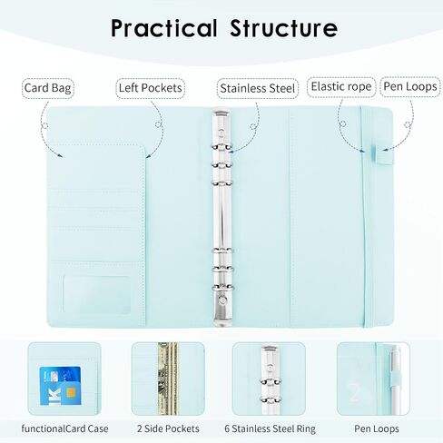 100 مظروف تحدي الموثق، كتاب تحدي توفير المال للميزانية مع مظاريف نقدية لمخطط الميزانية لتوفير 5,050 دولارًا (أسود) in Kuwait