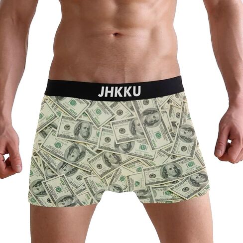 Men's Boxer Briefs Soft Comfort Breathable Stretch Trunk Underwear S-XXL in Saudi Arabia