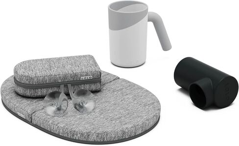 Lalo Bathtime Essentials - includes Knee & Elbow Saver, Rinse Cup, & Spout Cover - Comfortable & Secure Baby Bath Essentials Made with Safe, Durable Materials and Easy to Clean - Licorice in Saudi Arabia