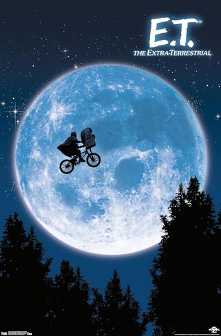 Trends International E.T. The Extra-Terrestrial Wall Poster, 22.375" x 34", Unframed Version in Saudi Arabia