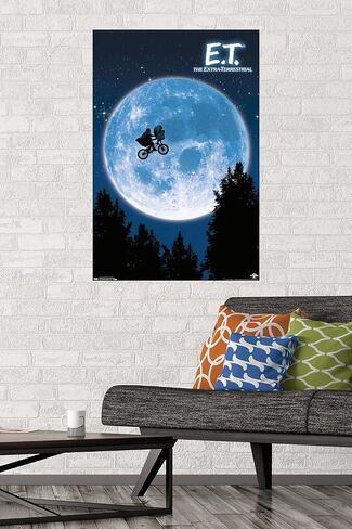 Trends International E.T. The Extra-Terrestrial Wall Poster, 22.375" x 34", Unframed Version in Saudi Arabia