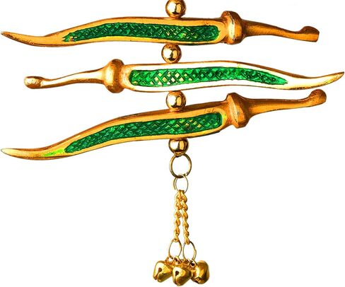 نيمبو أحمر ميرشي باب معدني معلق على الحائط بالليمون الأخضر والفلفل الحار - إزالة السلبية للديكور مقاس -9 بوصة تقريبًا in Saudi Arabia
