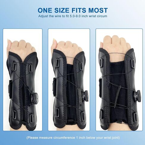 Wrist Brace for Carpal Tunnel, Adjustable Night Wrist Support Brace, Fits Left & Right Hand, Hand Support for Men and Women for Arthritis, Tendonitis, Sprain, Injuries, Wrist Pain in Saudi Arabia