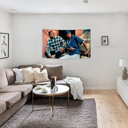 HuuUd Retro Fun Film and Television Program Friday Poster Tapestry 3×5 Feet Hanging Wall Tapestry Is Suitable For Indoor and Outdoor Home Decoration Such As Dormitories Living Rooms Etc in Saudi Arabia