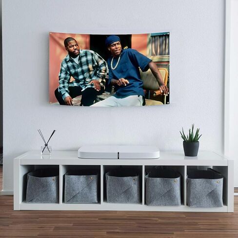 HuuUd Retro Fun Film and Television Program Friday Poster Tapestry 3×5 Feet Hanging Wall Tapestry Is Suitable For Indoor and Outdoor Home Decoration Such As Dormitories Living Rooms Etc in Saudi Arabia