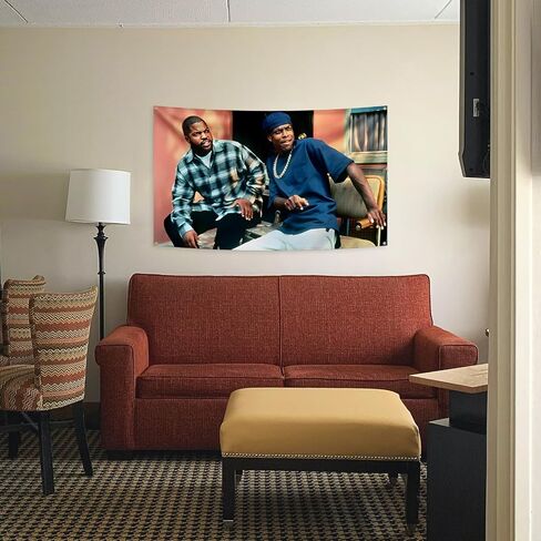 HuuUd Retro Fun Film and Television Program Friday Poster Tapestry 3×5 Feet Hanging Wall Tapestry Is Suitable For Indoor and Outdoor Home Decoration Such As Dormitories Living Rooms Etc in Saudi Arabia