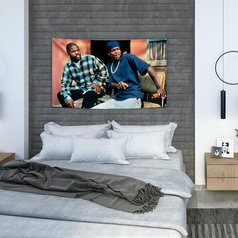 HuuUd Retro Fun Film and Television Program Friday Poster Tapestry 3×5 Feet Hanging Wall Tapestry Is Suitable For Indoor and Outdoor Home Decoration Such As Dormitories Living Rooms Etc in Saudi Arabia