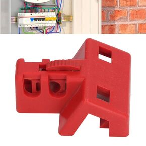 Double Pole Breaker Lockout, Circuit Breaker Lockout Devices, Universal Locking Station Breaker Lockout Device, Wearable Fireproof Insulated for Home
